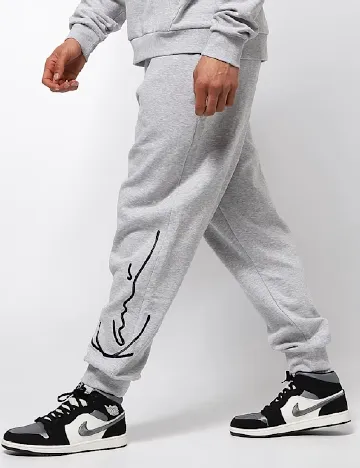 Pantaloni Karl Kani, gri Gri