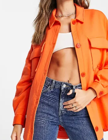 Jacheta Oversize ASOS, portocaliu Portocaliu