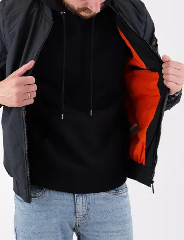 Geaca INDICODE, negru Negru