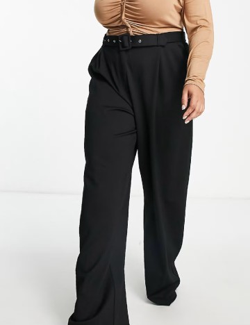 Pantaloni ASOS Curve, negru