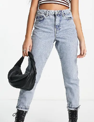 Blugi Top Shop, albastru Albastru