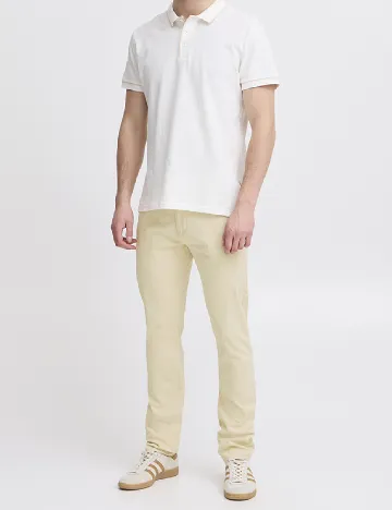 Pantaloni BLEND, crem Crem