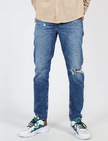 Blugi ASOS, albastru Albastru