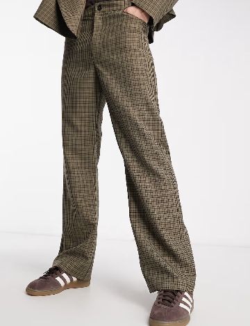 Pantaloni COLLUSION, kaki