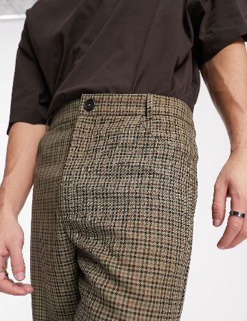Pantaloni COLLUSION, kaki