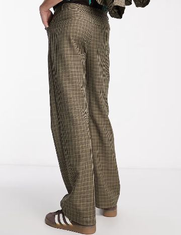 Pantaloni COLLUSION, kaki