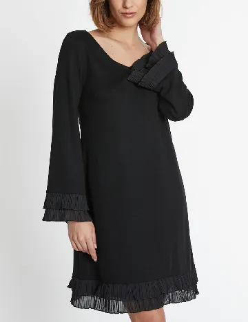 Rochie scurta Ana Alcazar, negru Negru