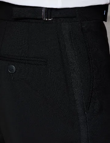 Pantaloni HACKETT, negru Negru