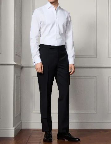 Pantaloni HACKETT, negru Negru
