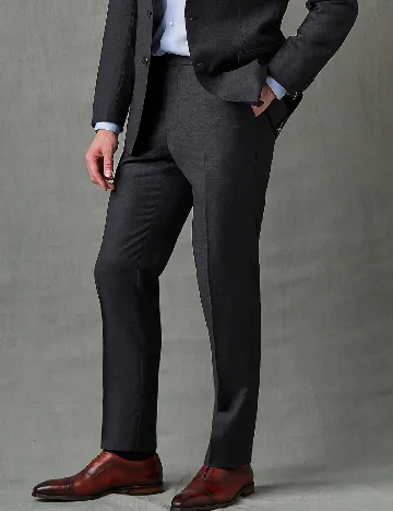 Pantaloni HACKETT, gri inchis Gri