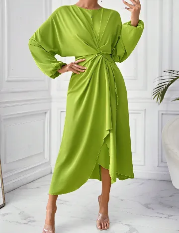 Rochie medie SHEIN, verde Verde