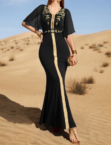 Rochie lunga SHEIN, negru