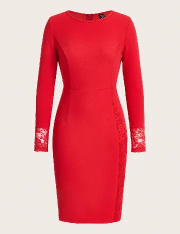 Rochie scurta SHEIN, rosu Rosu
