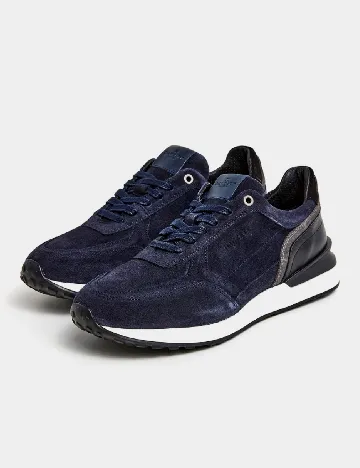 Adidasi HACKETT, bleumarin Albastru