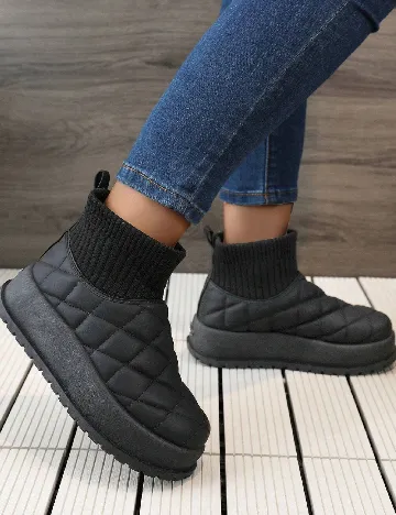 Ghete SHEIN, negru Negru