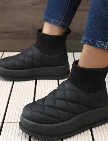 Ghete SHEIN, negru Negru