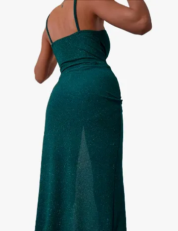 Rochie lunga SHEIN, verde Verde