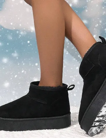 Ghete SHEIN, negru Negru