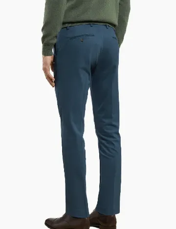 Pantaloni HACKETT, albastru Albastru