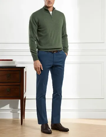 Pantaloni HACKETT, albastru Albastru