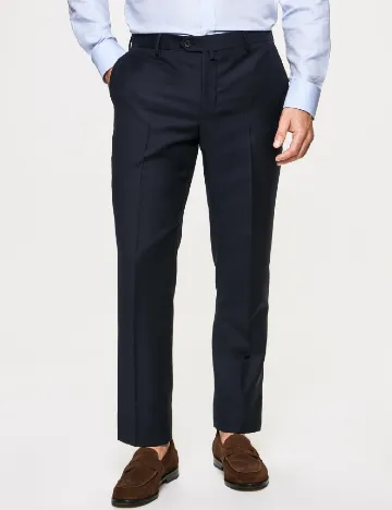 Pantaloni HACKETT, bleumarin inchis Albastru