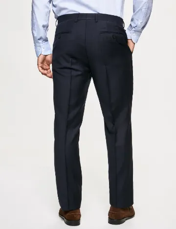 Pantaloni HACKETT, bleumarin inchis Albastru