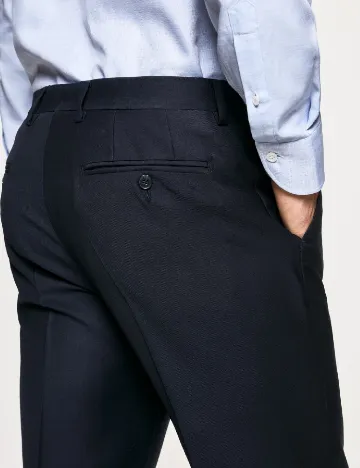 Pantaloni HACKETT, bleumarin inchis Albastru