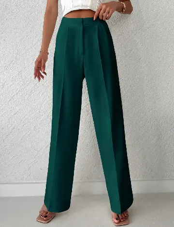 Pantaloni SHEIN, verde Verde
