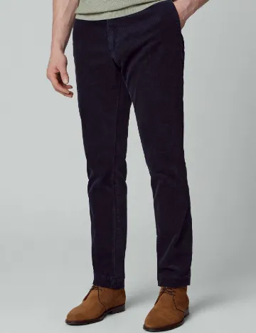 Pantaloni HACKETT, bleumarin inchis Albastru