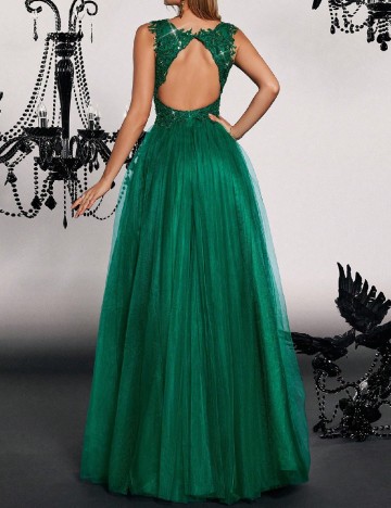 Rochie lunga SHEIN, verde