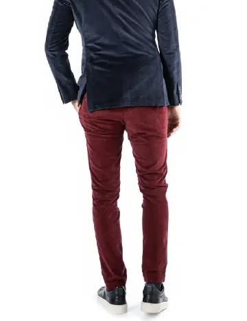 Pantaloni HACKETT, rosu Rosu
