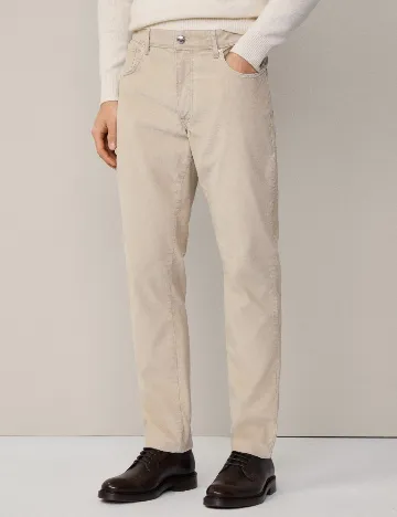 Pantaloni HACKETT, crem Crem