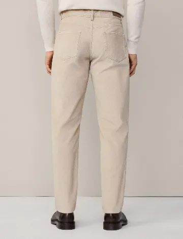 Pantaloni HACKETT, crem Crem