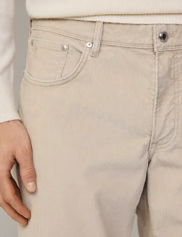 Pantaloni HACKETT, crem Crem