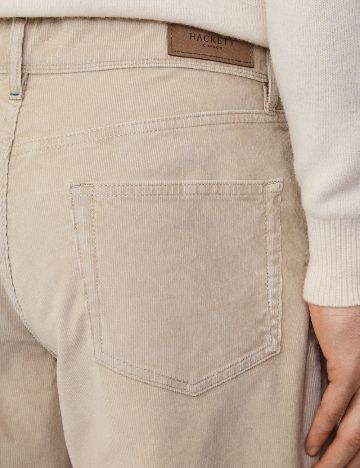 Pantaloni HACKETT, crem