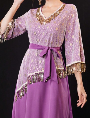 Rochie medie SHEIN, mov