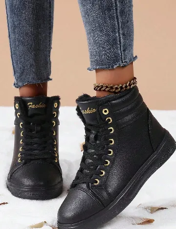 Ghete SHEIN, negru Negru