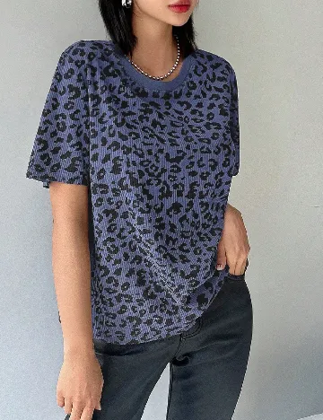 Tricou Dazy, bleumarin Albastru