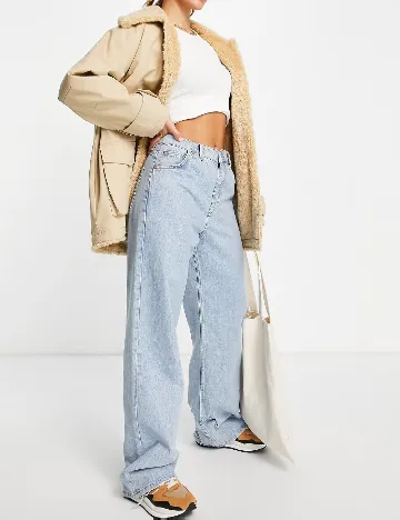 Geaca ASOS, crem Crem