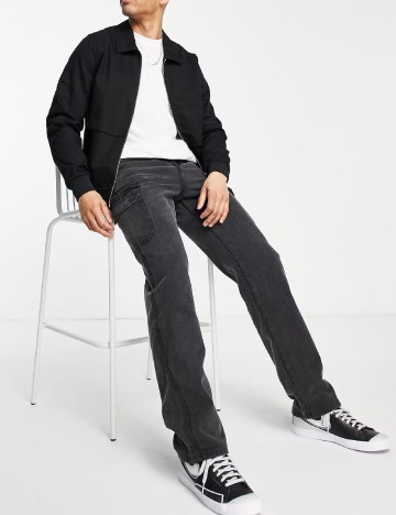 Blugi ASOS, gri