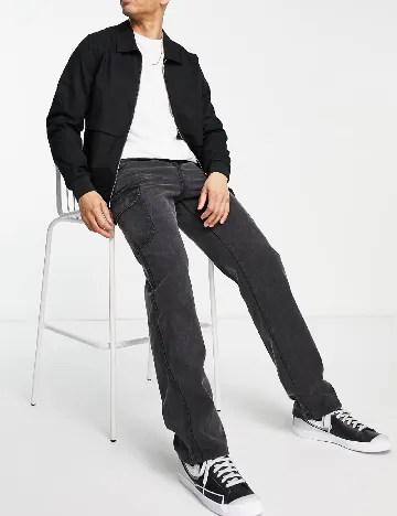 Blugi ASOS, gri Gri