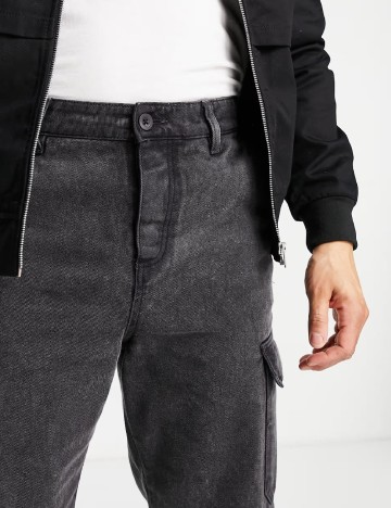 Blugi ASOS, gri