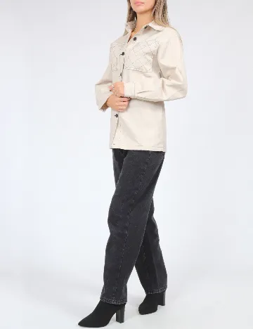 Camasa Missguided, crem Crem