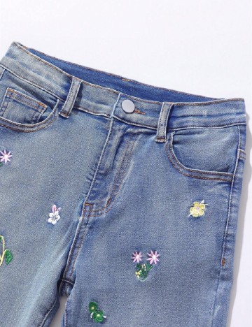 Blugi Shein Kids, albastru