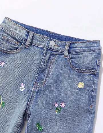 Blugi Shein Kids, albastru Albastru