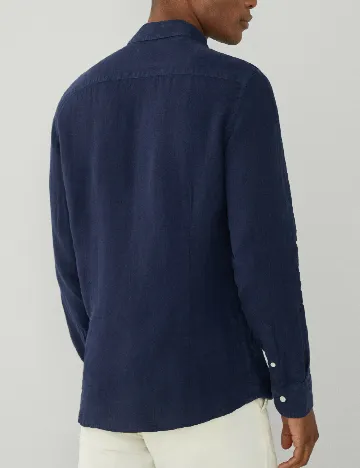 Camasa HACKETT, bleumarin Albastru