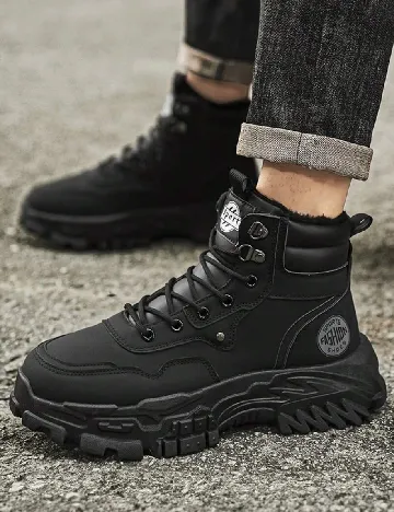 Ghete SHEIN, negru Negru