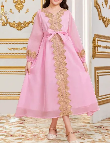 Rochie Shein Kids, roz Roz