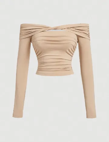 Top SHEIN, crem Crem