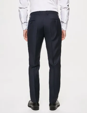 Pantaloni HACKETT, bleumarin inchis Albastru